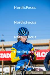 05.09.2024, Font-Romeu, France (FRA): Ella Halvarsson (SWE) - Biathlon summer training, Font-Romeu (FRA). www.nordicfocus.com. © Authamayou/NordicFocus. Every downloaded picture is fee-liable.