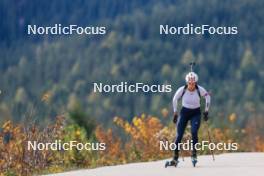 11.10.2024, Ramsau am Dachstein, Austria (AUT): Zuzana Remenova (SVK) - Biathlon summer training, Dachsteinglacier, Ramsau am Dachstein (AUT). www.nordicfocus.com. © Manzoni/NordicFocus. Every downloaded picture is fee-liable.