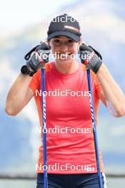 15.07.2024, Lenzerheide, Switzerland (SUI): Deedra Irwin (USA) - Biathlon summer training, Lenzerheide (SUI). www.nordicfocus.com. © Manzoni/NordicFocus. Every downloaded picture is fee-liable.