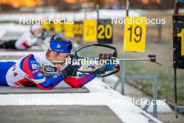 07.11.2024, Bessans, France (FRA): Lisa Siberchicot (FRA) - Biathlon summer training, Bessans (FRA). www.nordicfocus.com. © Authamayou/NordicFocus. Every downloaded picture is fee-liable.