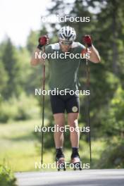 18.06.2024, Correncon-en-Vercors, France (FRA): Fabien Claude (FRA) - Biathlon summer training, Correncon-en-Vercors (FRA). www.nordicfocus.com. © Joly/NordicFocus. Every downloaded picture is fee-liable.