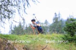 04.09.2024, Lenzerheide, Switzerland (SUI): Vetle Sjaastad Christiansen (NOR) - Biathlon summer training, Lenzerheide (SUI). www.nordicfocus.com. © Manzoni/NordicFocus. Every downloaded picture is fee-liable.