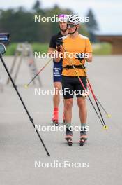 02.07.2024, Premanon, France (FRA): Fabien Claude (FRA) - Biathlon summer training, Premanon (FRA). www.nordicfocus.com. © Manzoni/NordicFocus. Every downloaded picture is fee-liable.