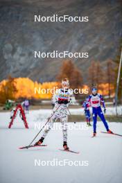 07.11.2024, Bessans, France (FRA): Chloé Chevalier (FRA) - Biathlon summer training, Bessans (FRA). www.nordicfocus.com. © Authamayou/NordicFocus. Every downloaded picture is fee-liable.