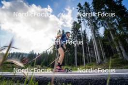 06.08.2024, Lavaze, Italy (ITA): Tamara Steiner (AUT) - Biathlon summer training, Lavaze (ITA). www.nordicfocus.com. © Barbieri/NordicFocus. Every downloaded picture is fee-liable.