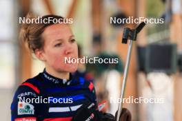 11.06.2024, Premanon, France (FRA): Oceane Michelon (FRA) - Biathlon summer training, Premanon (FRA). www.nordicfocus.com. © Manzoni/NordicFocus. Every downloaded picture is fee-liable.