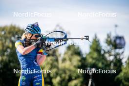 05.09.2024, Font-Romeu, France (FRA): Anna Karin Heijdenberg (SWE) - Biathlon summer training, Font-Romeu (FRA). www.nordicfocus.com. © Authamayou/NordicFocus. Every downloaded picture is fee-liable.