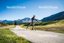 29.09.2024, Lavaze, Italy (ITA): Hannah Auchentaller (ITA) - Biathlon summer training, Lavaze (ITA). www.nordicfocus.com. © Barbieri/NordicFocus. Every downloaded picture is fee-liable.