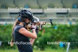 17.07.2024, Martell, Italy (ITA): Beatrice Trabucchi (ITA) - Biathlon summer training, Martell (ITA). www.nordicfocus.com. © Barbieri/NordicFocus. Every downloaded picture is fee-liable.