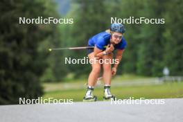 04.09.2024, Lenzerheide, Switzerland (SUI): Irene Cadurisch (SUI) - Biathlon summer training, Lenzerheide (SUI). www.nordicfocus.com. © Manzoni/NordicFocus. Every downloaded picture is fee-liable.