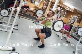 27.08.2024, Martell, Italy (ITA): Patrick Braunhofer (ITA) - Biathlon summer training, Martell (ITA). www.nordicfocus.com. © Vanzetta/NordicFocus. Every downloaded picture is fee-liable.