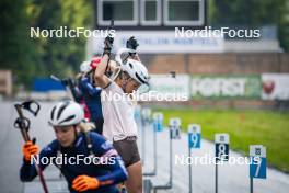 17.07.2024, Martell, Italy (ITA): Hanna Auchentaller (ITA) - Biathlon summer training, Martell (ITA). www.nordicfocus.com. © Barbieri/NordicFocus. Every downloaded picture is fee-liable.