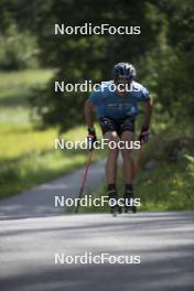 18.06.2024, Correncon-en-Vercors, France (FRA): Quentin Fillon Maillet (FRA) - Biathlon summer training, Correncon-en-Vercors (FRA). www.nordicfocus.com. © Joly/NordicFocus. Every downloaded picture is fee-liable.