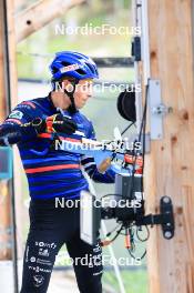 03.07.2024, Premanon, France (FRA): Oscar Lombardot (FRA) - Biathlon summer training, Premanon (FRA). www.nordicfocus.com. © Manzoni/NordicFocus. Every downloaded picture is fee-liable.