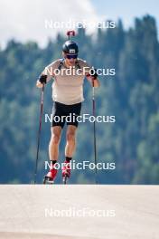 27.06.2024, Lavaze, Italy (ITA): Sturla Holm Laegreid (NOR) - Biathlon summer training, Lavaze (ITA). www.nordicfocus.com. © Barbieri/NordicFocus. Every downloaded picture is fee-liable.