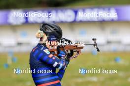 15.09.2024, Lenzerheide, Switzerland (SUI): Sophie Chauveau (FRA) - Sommer Nordic Event 2024, Sommer Biathlon Cup, Lenzerheide (SUI). www.nordicfocus.com. © Manzoni/NordicFocus. Every downloaded picture is fee-liable.