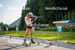 17.07.2024, Martell, Italy (ITA): Hanna Auchentaller (ITA) - Biathlon summer training, Martell (ITA). www.nordicfocus.com. © Barbieri/NordicFocus. Every downloaded picture is fee-liable.