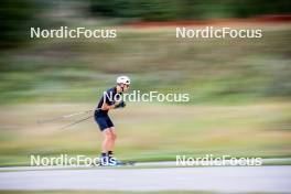 29.08.2024, Bessans, France (FRA): Eric Perrot - Biathlon summer training, Bessans (FRA). www.nordicfocus.com. © Authamayou/NordicFocus. Every downloaded picture is fee-liable.