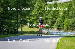 17.07.2024, Martell, Italy (ITA): Michela Carrara (ITA) - Biathlon summer training, Martell (ITA). www.nordicfocus.com. © Barbieri/NordicFocus. Every downloaded picture is fee-liable.