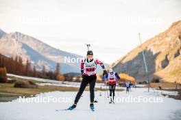 09.11.2024, Bessans, France (FRA): Lionel Jouannaud (FRA) - Biathlon summer training, Bessans (FRA). www.nordicfocus.com. © Authamayou/NordicFocus. Every downloaded picture is fee-liable.