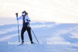 12.10.2024, Ramsau am Dachstein, Austria (AUT): Gilonne Guigonnat (FRA) - Biathlon summer training, Dachsteinglacier, Ramsau am Dachstein (AUT). www.nordicfocus.com. © Manzoni/NordicFocus. Every downloaded picture is fee-liable.