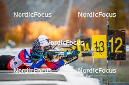 07.11.2024, Bessans, France (FRA): Theo Guiraud Poillot (FRA) - Biathlon summer training, Bessans (FRA). www.nordicfocus.com. © Authamayou/NordicFocus. Every downloaded picture is fee-liable.