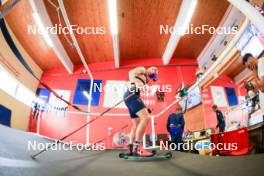 02.07.2024, Premanon, France (FRA): Emilien Jacquelin (FRA) - Biathlon summer training, Premanon (FRA). www.nordicfocus.com. © Manzoni/NordicFocus. Every downloaded picture is fee-liable.