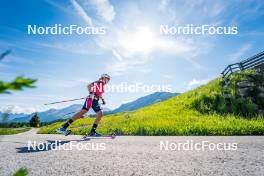 28.06.2024, Lavaze, Italy (ITA): Ingrid Landmark Tandrevold (NOR) - Biathlon summer training, Lavaze (ITA). www.nordicfocus.com. © Barbieri/NordicFocus. Every downloaded picture is fee-liable.