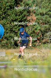 05.09.2024, Font-Romeu, France (FRA): Martin Ponsiluoma (SWE) - Biathlon summer training, Font-Romeu (FRA). www.nordicfocus.com. © Authamayou/NordicFocus. Every downloaded picture is fee-liable.