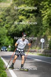 20.06.2024, Lavaze, Italy (ITA): Patrick Braunhofer (ITA) - Biathlon summer training, Lavaze (ITA). www.nordicfocus.com. © Vanzetta/NordicFocus. Every downloaded picture is fee-liable.