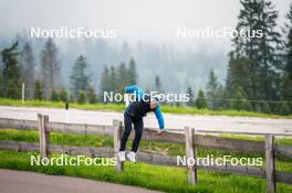 15.06.2024, Lavaze, Italy (ITA): Johannes Lukas (GER) - Biathlon summer training, Lavaze (ITA). www.nordicfocus.com. © Barbieri/NordicFocus. Every downloaded picture is fee-liable.