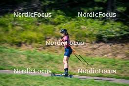 31.07.2024, Lavaze, Italy (ITA): Anna Juppe (AUT) - Biathlon summer training, Lavaze (ITA). www.nordicfocus.com. © Barbieri/NordicFocus. Every downloaded picture is fee-liable.