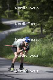 18.06.2024, Correncon-en-Vercors, France (FRA): Oscar Lombardot (FRA) - Biathlon summer training, Correncon-en-Vercors (FRA). www.nordicfocus.com. © Joly/NordicFocus. Every downloaded picture is fee-liable.