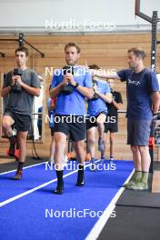 23.07.2024, Premanon, France (FRA): Antonin Guigonnat (FRA) - Biathlon summer training, Premanon (FRA). www.nordicfocus.com. © Manzoni/NordicFocus. Every downloaded picture is fee-liable.