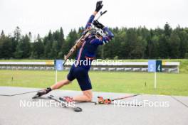 02.07.2024, Premanon, France (FRA): Emilien Jacquelin (FRA) - Biathlon summer training, Premanon (FRA). www.nordicfocus.com. © Manzoni/NordicFocus. Every downloaded picture is fee-liable.