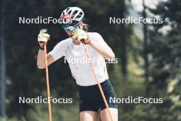 19.05.2024, Forni Avoltri, Italy (ITA): Lisa Vittozzi (ITA) - Biathlon summer training, Forni Avoltri (ITA). www.nordicfocus.com. © Del Fabbro/NordicFocus. Every downloaded picture is fee-liable.