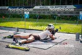 17.07.2024, Martell, Italy (ITA): Hanna Auchentaller (ITA) - Biathlon summer training, Martell (ITA). www.nordicfocus.com. © Barbieri/NordicFocus. Every downloaded picture is fee-liable.