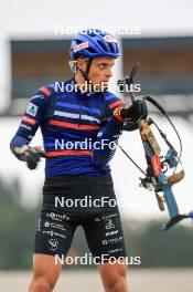 02.07.2024, Premanon, France (FRA): Oscar Lombardot (FRA) - Biathlon summer training, Premanon (FRA). www.nordicfocus.com. © Manzoni/NordicFocus. Every downloaded picture is fee-liable.