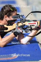 15.07.2024, Lenzerheide, Switzerland (SUI): Deedra Irwin (USA) - Biathlon summer training, Lenzerheide (SUI). www.nordicfocus.com. © Manzoni/NordicFocus. Every downloaded picture is fee-liable.