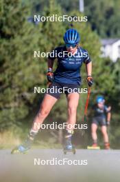 05.09.2024, Font-Romeu, France (FRA): Sara Andersson (SWE) - Biathlon summer training, Font-Romeu (FRA). www.nordicfocus.com. © Authamayou/NordicFocus. Every downloaded picture is fee-liable.