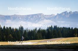 22.10.2024, Lavaze, Italy (ITA): Karoline Offigstad Knotten (NOR) - Biathlon summer training, Lavaze (ITA). www.nordicfocus.com. © Vanzetta/NordicFocus. Every downloaded picture is fee-liable.