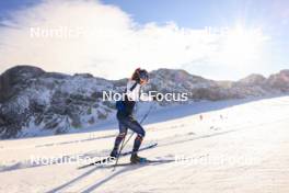 14.10.2024, Ramsau am Dachstein, Austria (AUT): Gilonne Guigonnat (FRA) - Biathlon summer training, Dachsteinglacier, Ramsau am Dachstein (AUT). www.nordicfocus.com. © Manzoni/NordicFocus. Every downloaded picture is fee-liable.