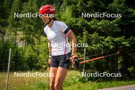 17.07.2024, Martell, Italy (ITA): Lisa Vittozzi (ITA) - Biathlon summer training, Martell (ITA). www.nordicfocus.com. © Barbieri/NordicFocus. Every downloaded picture is fee-liable.