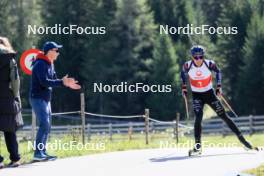 15.09.2024, Lenzerheide, Switzerland (SUI): Quentin Fillon Maillet (FRA) - Sommer Nordic Event 2024, Sommer Biathlon Cup, Lenzerheide (SUI). www.nordicfocus.com. © Manzoni/NordicFocus. Every downloaded picture is fee-liable.