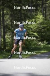 18.06.2024, Correncon-en-Vercors, France (FRA): Quentin Fillon Maillet (FRA) - Biathlon summer training, Correncon-en-Vercors (FRA). www.nordicfocus.com. © Joly/NordicFocus. Every downloaded picture is fee-liable.