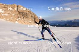 14.10.2024, Ramsau am Dachstein, Austria (AUT): Jeanne Richard (FRA) - Biathlon summer training, Dachsteinglacier, Ramsau am Dachstein (AUT). www.nordicfocus.com. © Manzoni/NordicFocus. Every downloaded picture is fee-liable.