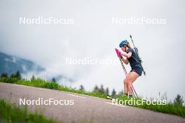 15.06.2024, Lavaze, Italy (ITA): Elvira Oeberg (SWE) - Biathlon summer training, Lavaze (ITA). www.nordicfocus.com. © Barbieri/NordicFocus. Every downloaded picture is fee-liable.