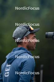 15.05.2024, Ruhpolding, Germany (GER): Kristian Mehringer (GER), coach Team Germany - Biathlon summer training, Ruhpolding (SUI). www.nordicfocus.com. © Reiter/NordicFocus. Every downloaded picture is fee-liable.