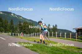 31.07.2024, Lavaze, Italy (ITA): Emilien Claude (FRA) - Biathlon summer training, Lavaze (ITA). www.nordicfocus.com. © Barbieri/NordicFocus. Every downloaded picture is fee-liable.