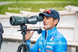 17.07.2024, Martell, Italy (ITA): Alexander Inderst (ITA) - Biathlon summer training, Martell (ITA). www.nordicfocus.com. © Barbieri/NordicFocus. Every downloaded picture is fee-liable.